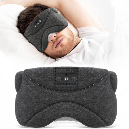 Duerme Como Nunca: Antifaz Bluetooth con Sonidos ASMR y Temporizador – ¡Llévate 3x2 Hoy!
