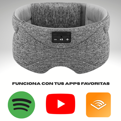 Duerme Como Nunca: Antifaz Bluetooth con Sonidos ASMR y Temporizador – ¡Llévate 3x2 Hoy!