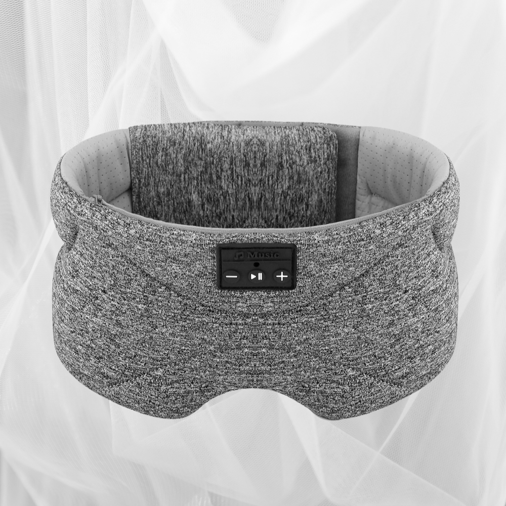 Duerme Como Nunca: Antifaz Bluetooth con Sonidos ASMR y Temporizador – ¡Llévate 3x2 Hoy!